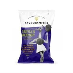 Savoursmiths Truffle and Rosemary Flavour Potato Crisps 150g - Pack of 12