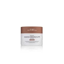 Organic Hojicha Cinnamilk Latte with Maca