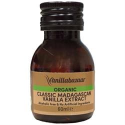 Vanillabazaar Organic Classic Madagascan Vanilla Extract 60ml