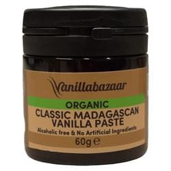 Vanillabazaar Organic Madagascan Alcohol Free Vanilla Paste 60g