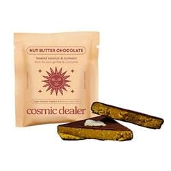 Cosmic Dealer Organic Nut Butter Chocolate Coconut & Turmeric 20g - Pack of 4