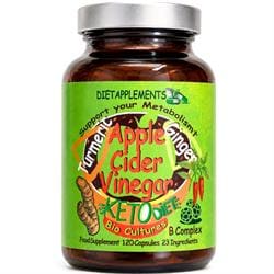 ACV with Turmeric Vitamins & Minerals. 120 capsules