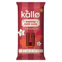 Kallo Cinnamon Popped Corn Cakes 125g
