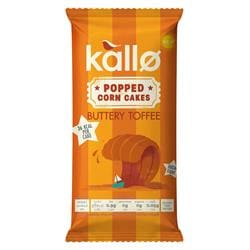 Kallo Toffee Popped Corn Cakes 125g