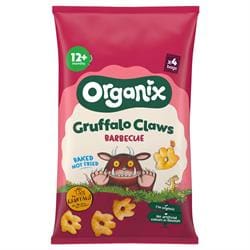 Organix Gruffalo Claws BBQ Multipack 4 x 15g