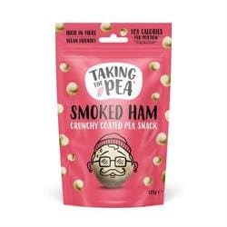 Taking The Pea Smoked Ham Flavoured Crunchy Coated Pea Snack 125g - Pack of 7