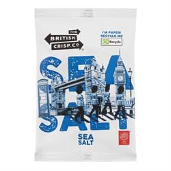 The British Crisp Co Sea Salt Crisps 40g - Pack of 2