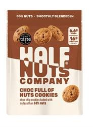 Half Nuts Company 50% Nuts Choc Chip Cookies 100g