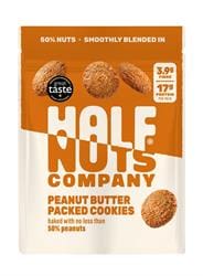 Half Nuts Company 50% Nuts Peanut Butter Cookies 100g