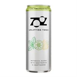 ZOOZ Uplifting Tonic - Lime Pineapple & Mint 330ml - Pack of 2